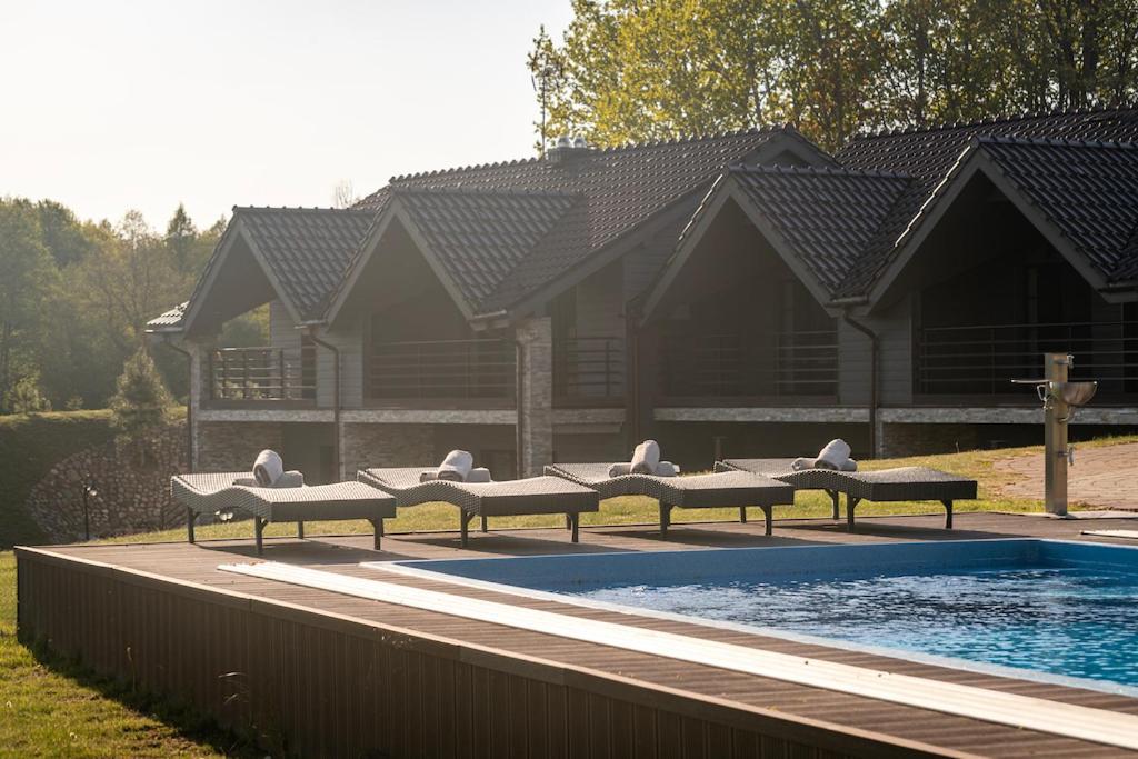 Reketijos Dvaras Villa Reketija Bagian luar foto